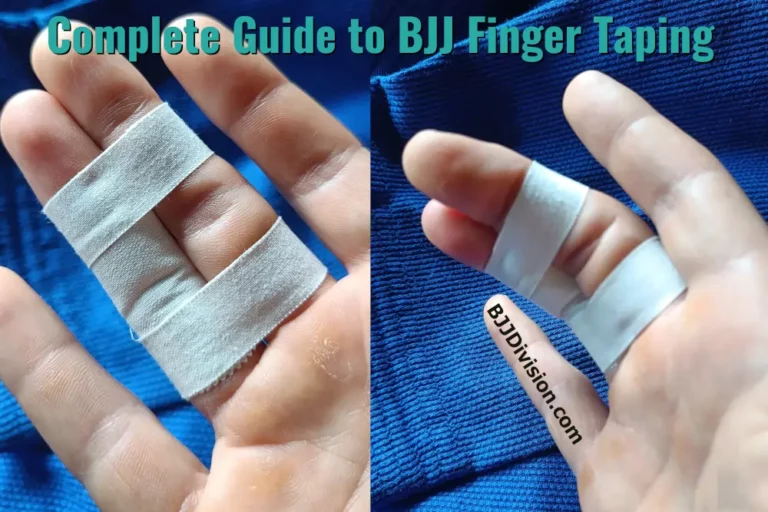 BJJ Finger Taping: Complete Guide & Best BJJ Finger Tape