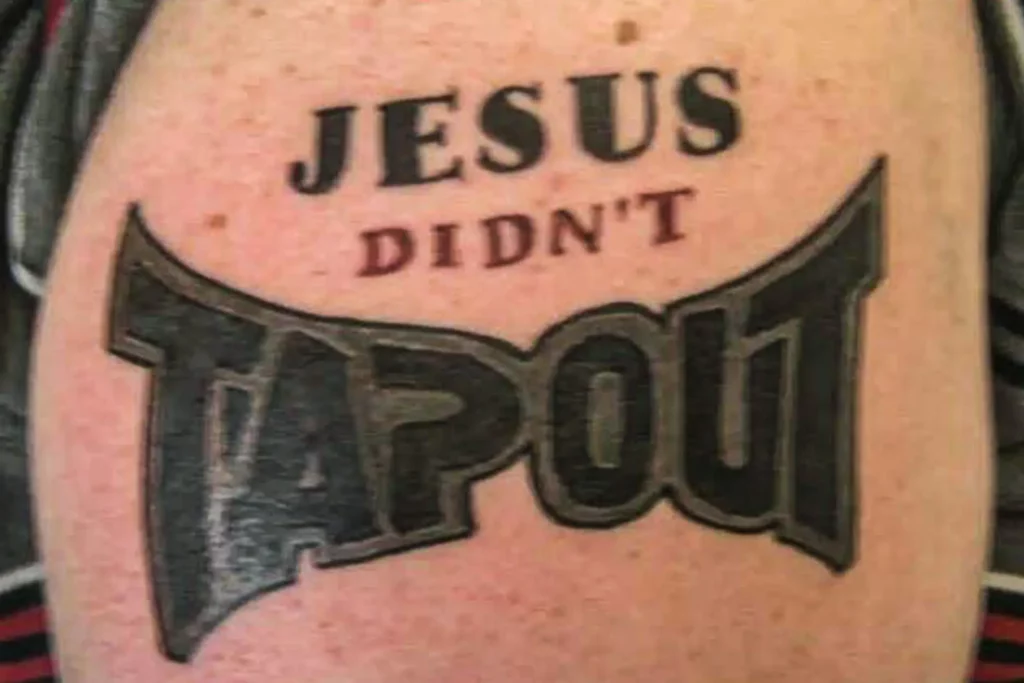 Jiu Jitsu Tattoo Jesus Tapout