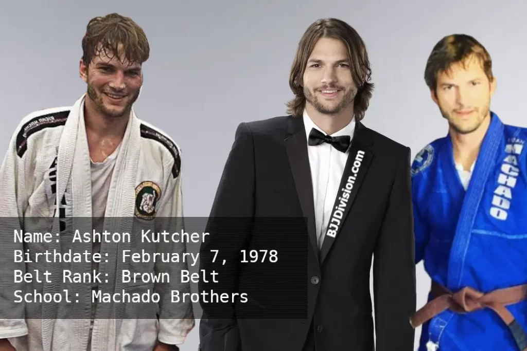 Ashton Kutcher BJJ