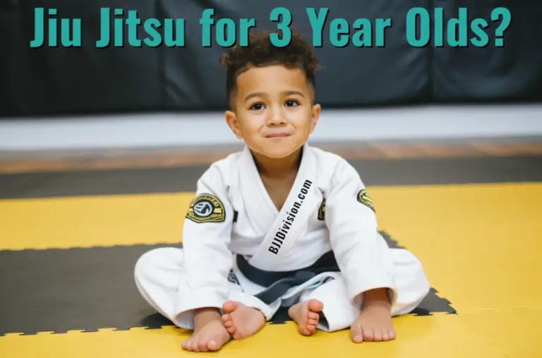 Jiu Jitsu for 3 year olds